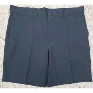 Perry Ellis Mens Golf Shorts Sz 42 Gray Chino Flex Waistband PGATour Performance
